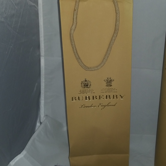 Authentic Burberry Scarf Navy Blue - Picture 7 of 8